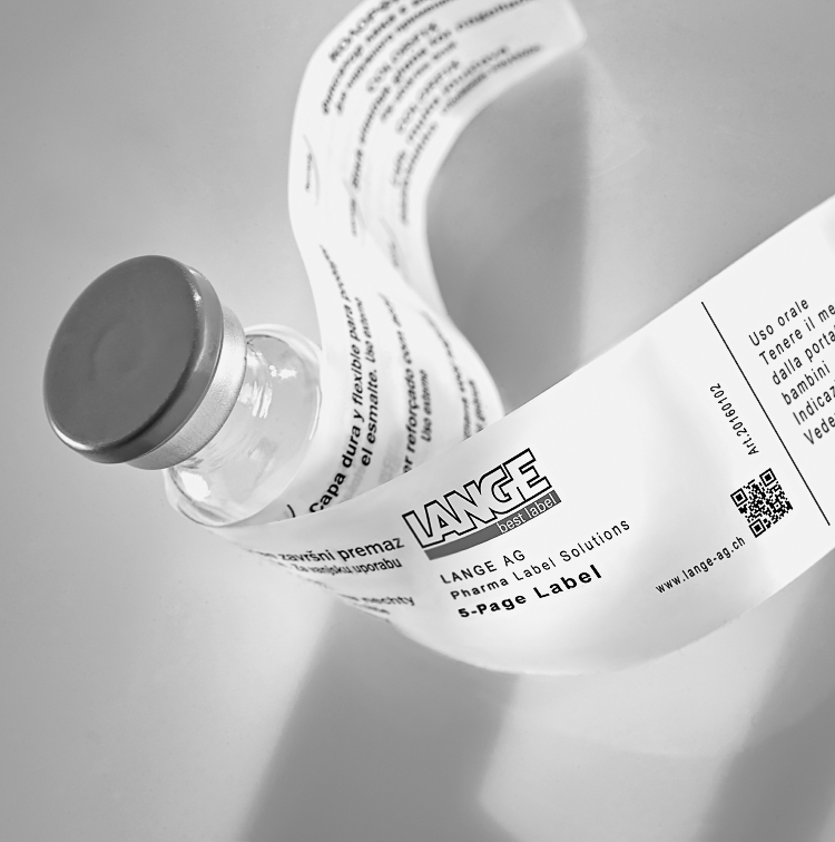 étiquettes pharma